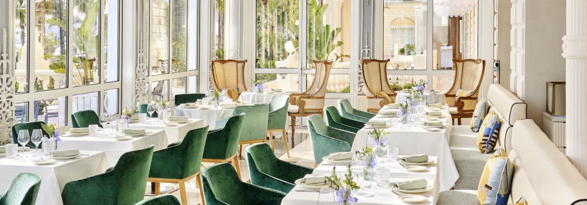 Riviera Restaurant - Interior design (5) ©Carlton Cannes Richard Haughton